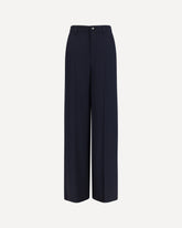 Diamond-jacquard Pants - BLUE | Base Blu