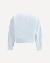Logo printed Sweatshirt - LIGHT BLUE | Base Blu
