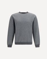 Whitney crew neck Sweatshirt - GREY | Base Blu