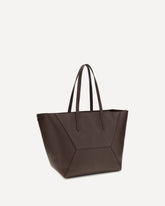 Leather Tote Bag - BROWN | Base Blu