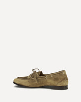 Mocassini Plume in pelle scamosciata - BEIGE | Base Blu