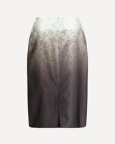 Silk Printed Skirt - MULTICOLOUR | Base Blu