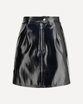 Mini Skirt Vinyle - BLACK | Base Blu