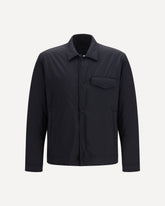 Recycled nylon microfiber Jacket - BLACK | Base Blu