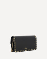 Rockstud Shoulder Bag - BLACK | Base Blu