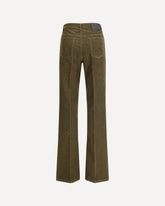 Corduroy Clyde Pants - GREEN | Base Blu