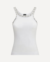 Top Coriandoli - BIANCO | Base Blu