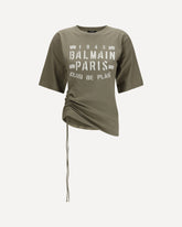 T-shirt Balmain Club  - VERDE | Base Blu