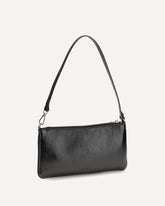 Zipped naplack Pouch - BLACK | Base Blu