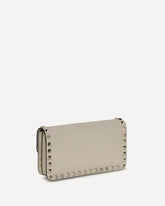 Rockstud Chain Wallet - CREAM | Base Blu