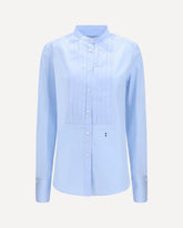 Cotton poplin Shirt - LIGHT BLUE | Base Blu