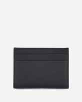 Card Holder in pelle - NERO | Base Blu