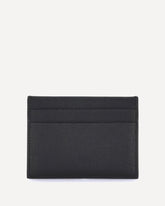 Portacarte in pelle - NERO | Base Blu