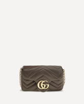 GG Marmont Shoulder Bag - BROWN | Base Blu