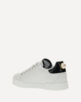Leather Sneakers - WHITE | Base Blu