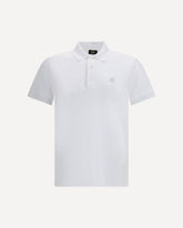 Polo a maniche corte in cotone - BIANCO | Base Blu