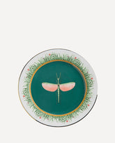 Set di 2 Piatti da dessert  - VERDE | Base Blu