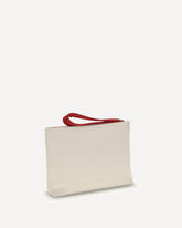 Pochette in Tela  - BEIGE | Base Blu