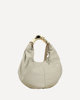 Twisted Shell Shoulder Bag - BEIGE | Base Blu