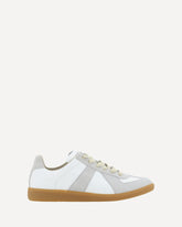 Sneakers in pelle - BIANCO | Base Blu
