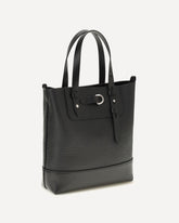 Vertical mini Tote Bag - BLACK | Base Blu