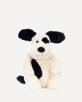 Medium Bashful Rufferty Puppy Plush Toy - CREAM | Base Blu