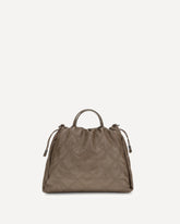 Large quilted Mellow Handbag - GREY | Base Blu