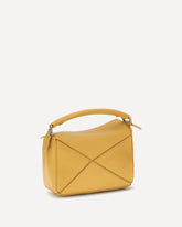 Featherlight Puzzle mini Handbag - YELLOW | Base Blu