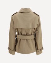 Lakefield short Trench Coat - BEIGE | Base Blu
