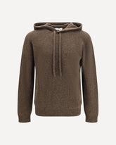 Hooded Sweater - BROWN | Base Blu