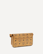 Printed canvas Shoulder Bag - BEIGE | Base Blu