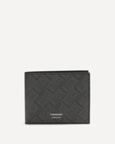 Monogram Wallet - BLACK | Base Blu