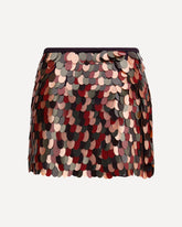 Minigonna con maxi paillettes - ROSA | Base Blu