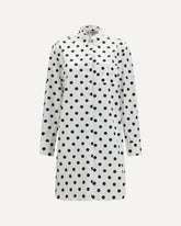 Abito chemisier midi a pois - MULTICOLORE | Base Blu