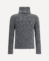 Maglione dolcevita  - GRIGIO | Base Blu