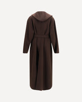 Olmo Coat in virgin wool - BROWN | Base Blu