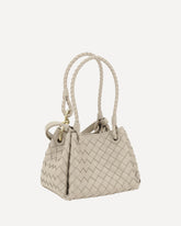 Borsa a Spalla Parachute Piccola - CREMA  | Base Blu