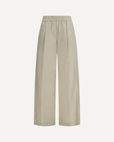 Mixed cotton Pants - BEIGE | Base Blu