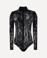Lace Bodysuit - BLACK | Base Blu