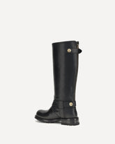 Biker in Pelle  - NERO | Base Blu