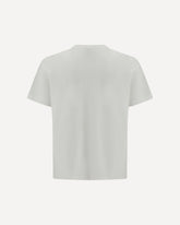 Lightweight jersey voile crêpe T-shirt - WHITE | Base Blu