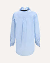 Camicia con collo elasticizzato - AZZURRO | Base Blu