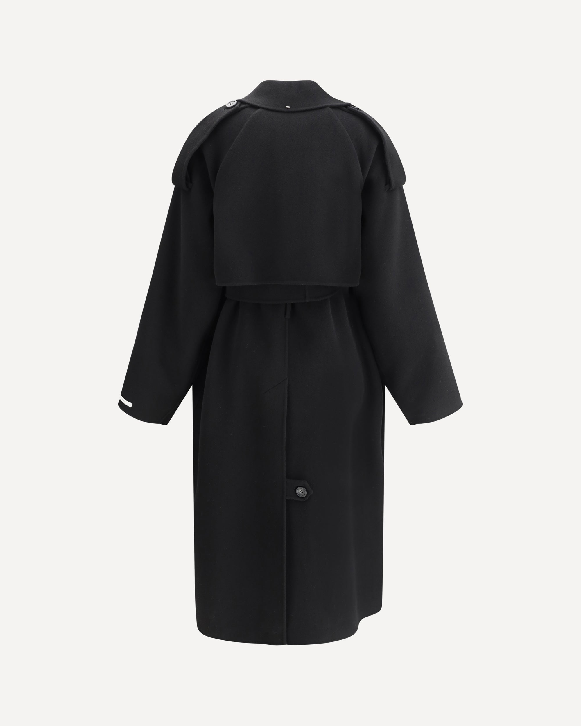 MAX MARA SPORTMAX Sportmax's Fiore Coat BLACK | Base Blu MAX MARA SPORTMAX Sportmax's Fiore Coat BLACK | Base Blu