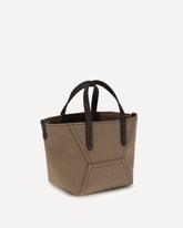 Fabric Handbag - BEIGE | Base Blu