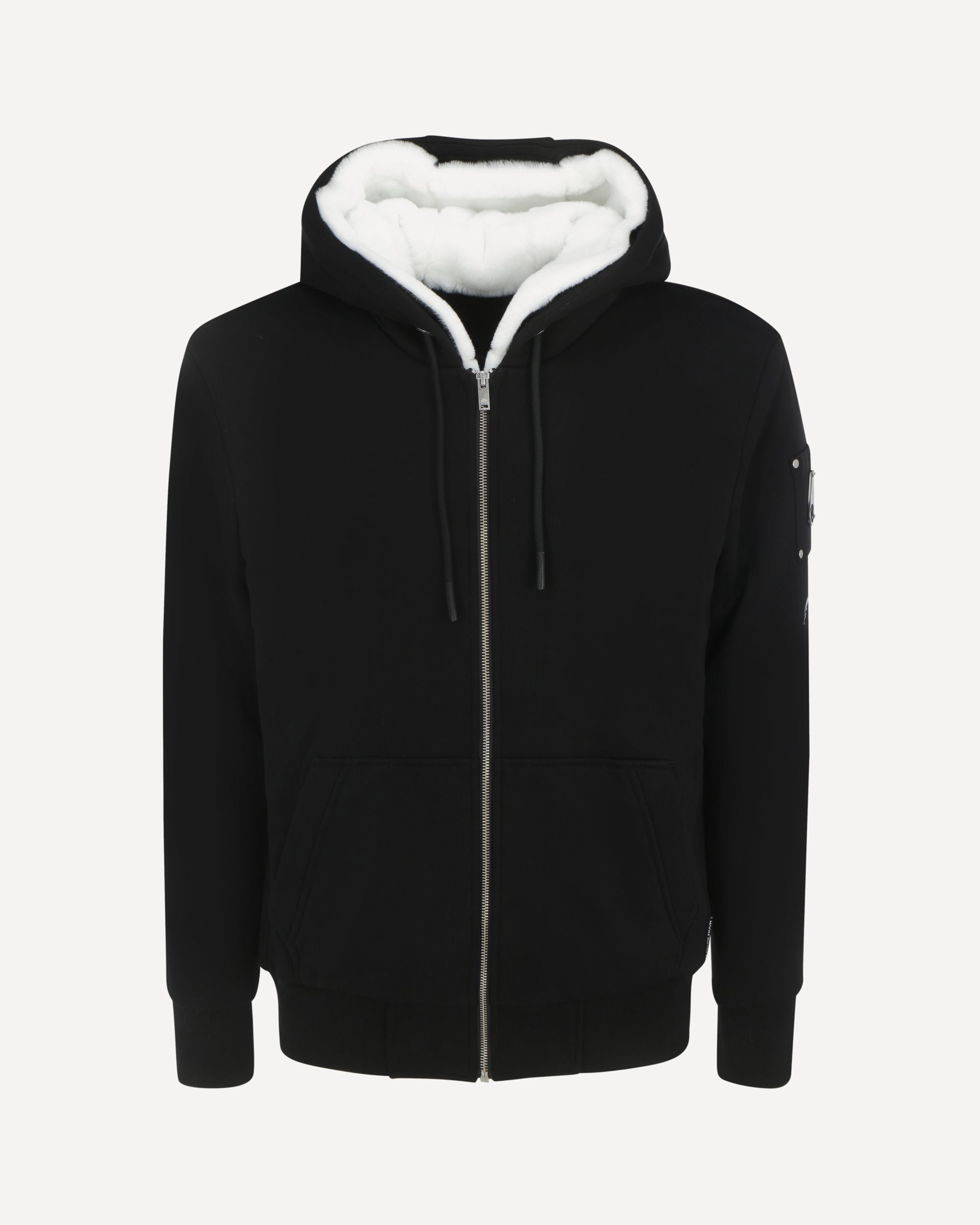 MOOSE KNUCKLES Bunny Hoodie BLACK | Base Blu
