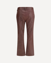 Leather Pants - BORDEAUX | Base Blu