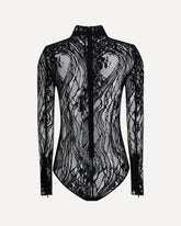 Lace Bodysuit - BLACK | Base Blu