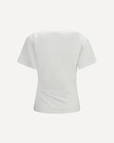 Draped Mary T-shirt - WHITE | Base Blu