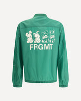 Moncler x FRGMT Ostria Hooded Bomber Jacket - GREEN | Base Blu