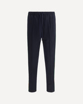 Sporty Trousers in technical jersey - BLUE | Base Blu